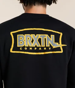 Tops | Brixton Lightening Pullover Black