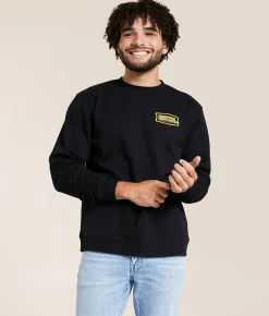 Tops | Brixton Lightening Pullover Black