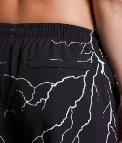 Bottoms|Swimwear | Cove Stretch Swim Trunks Lightning Bolt