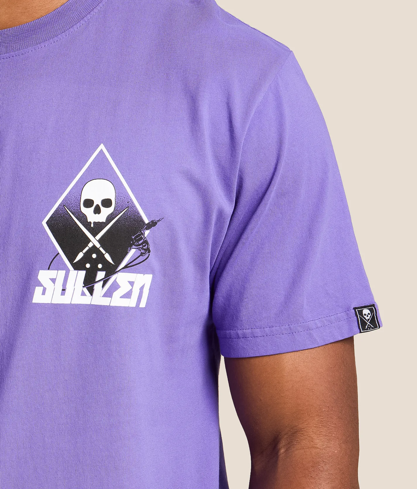Sullen Lightning T-Shirt Blue Iris