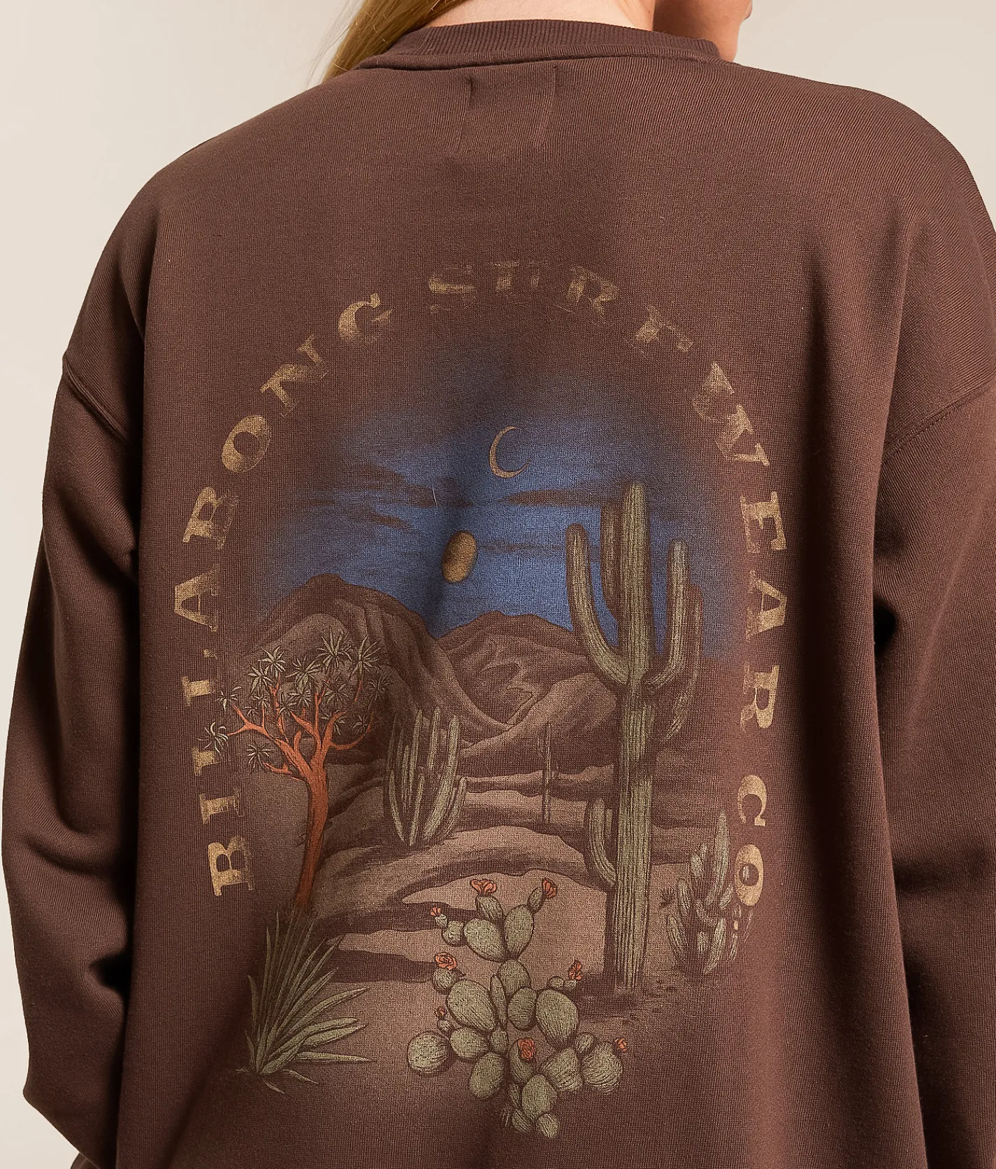 Billabong Light The Way Oversized Pullover Teak Sale