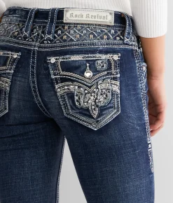 Jeans|Bottoms | Rock Revival Lilas Low Rise Boot Stretch Jean Lilas B205
