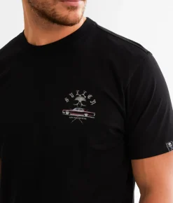 Graphic T-Shirts | Sullen Lincoln T-Shirt Jet Black