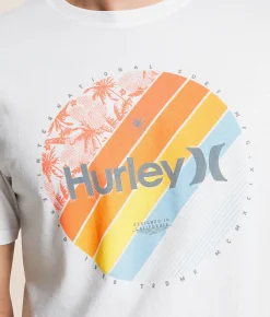 Graphic T-Shirts | Hurley Linear Palm T-Shirt White