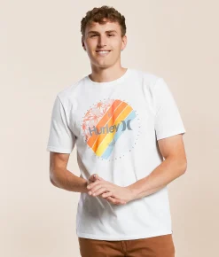 Graphic T-Shirts | Hurley Linear Palm T-Shirt White