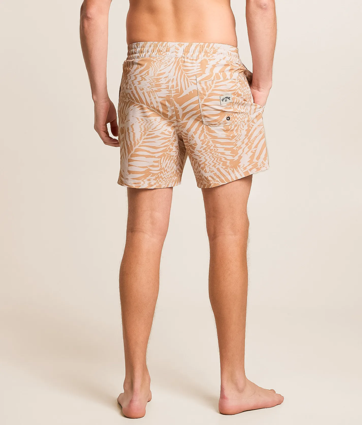 Bottoms | Billabong Line up Layback Stretch Swim Trunks Peach