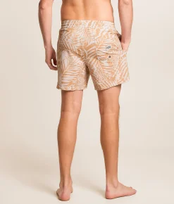 Billabong Line up Layback Stretch Swim Trunks Peach New