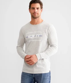 Graphic T-Shirts|Activewear | Hurley Line Up T-Shirt Sail Streaky