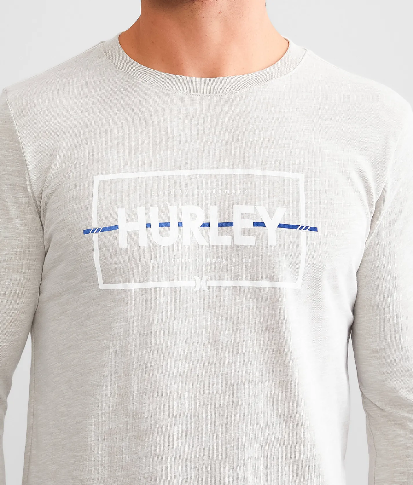 Graphic T-Shirts|Activewear | Hurley Line Up T-Shirt Sail Streaky