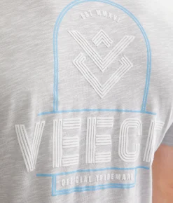 Graphic T-Shirts | Veece Line Zag T-Shirt Pro Grey