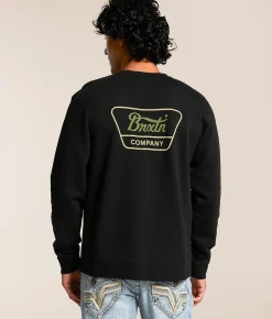 Tops | Brixton Linwood Pullover Black