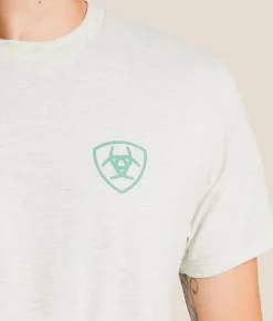 Ariat Lit Mesa Shield T-Shirt Oatmeal