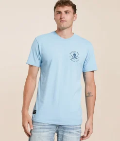 Howitzer Live Free T-Shirt Air Blue New