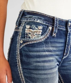 Rock Revival Lizbeth Mid-Rise Boot Stretch Jean Lizbeth MB202 Outlet