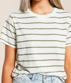 Tops | White Crow Liz T-Shirt Vetiver