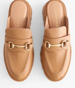 Shoes | London Rag Loafer Mule Shoe Camel