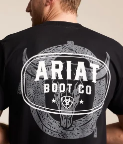 Ariat Locked Lasso T-Shirt Black Online