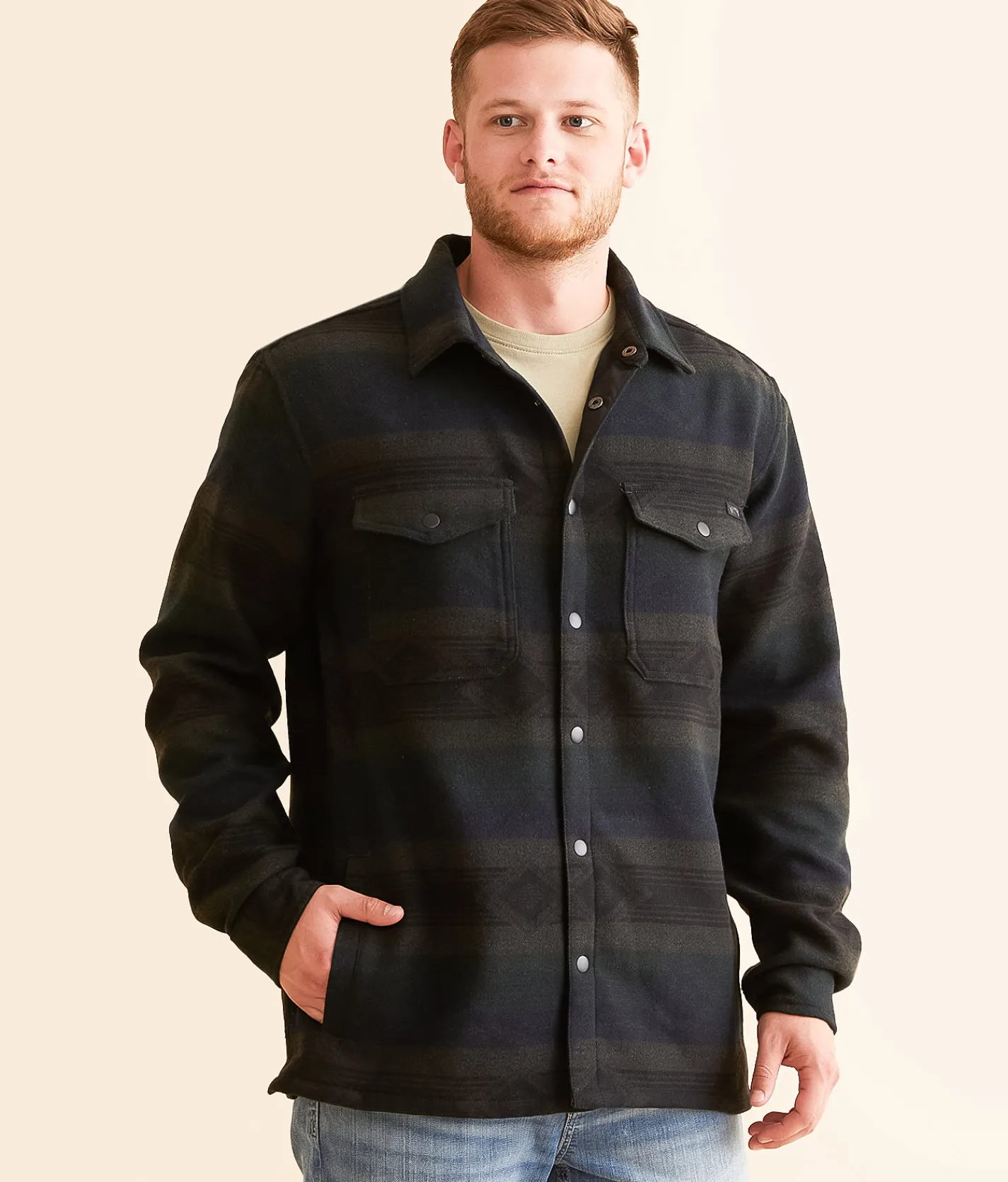 Coats & Jackets | Billabong Lodge Flannel Jacket Military