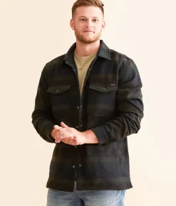 Coats & Jackets | Billabong Lodge Flannel Jacket Military