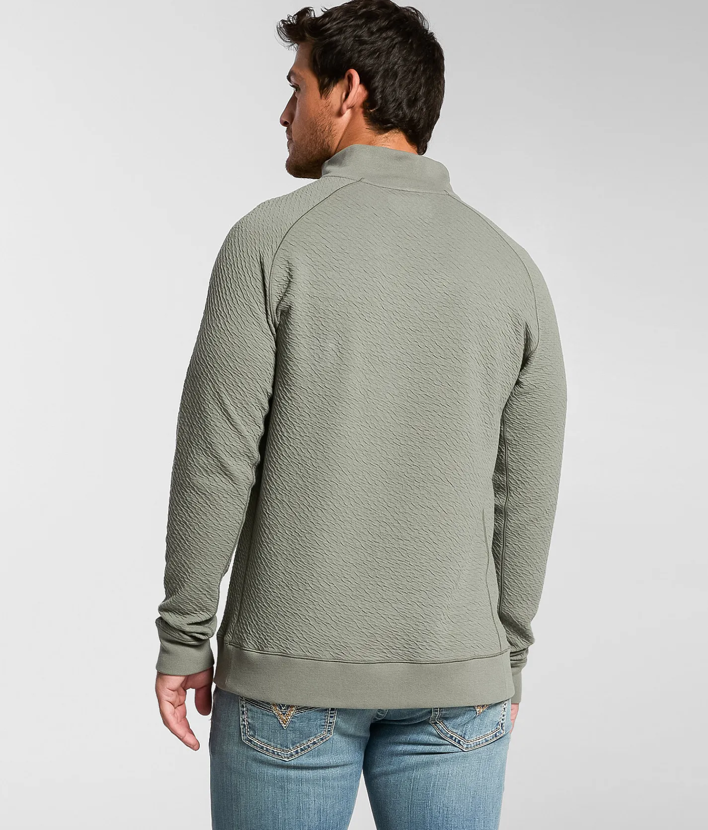 Tops | Maven Co-op Lodge Heat Quarter Zip Pullover Castor Grey