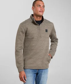 Maven Co-op Lodge Quarter Zip Pullover Morel Hot