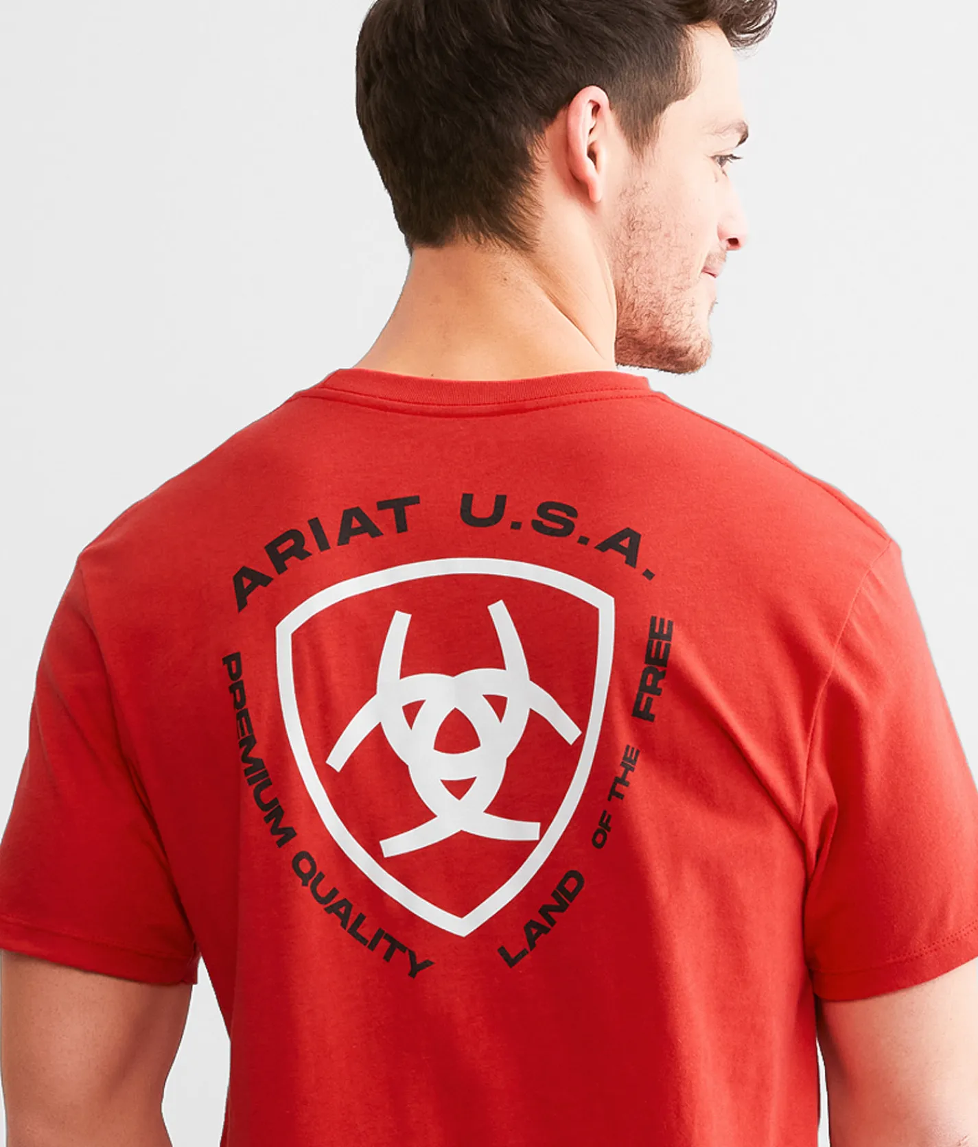 Graphic T-Shirts | Ariat Loft Simple Seal T-Shirt Mars Red