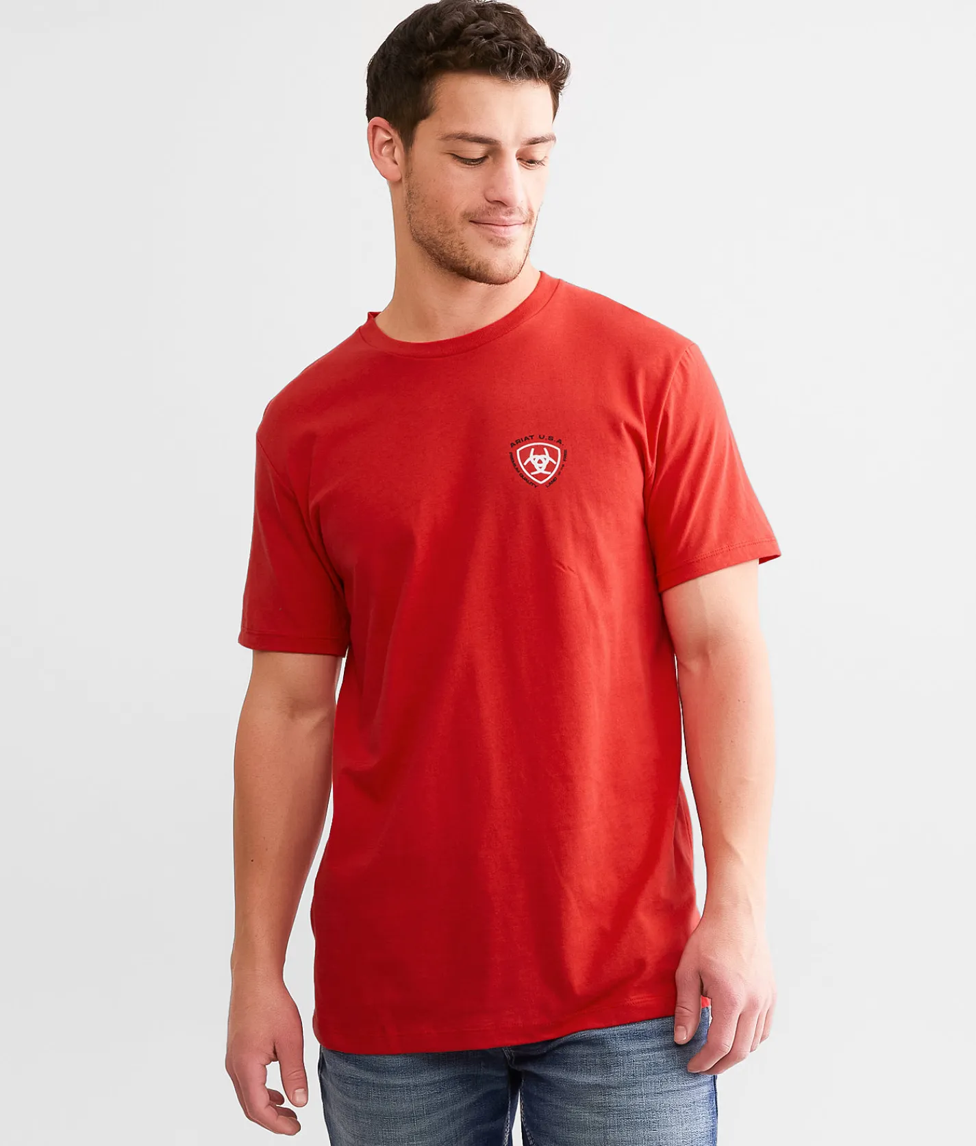 Graphic T-Shirts | Ariat Loft Simple Seal T-Shirt Mars Red