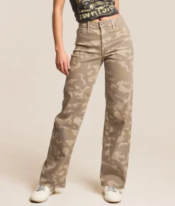 Jeans|Bottoms | HIDDEN Logan Camo Dad Stretch Jean Tan Camo