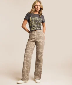 Jeans|Bottoms | HIDDEN Logan Camo Dad Stretch Jean Tan Camo
