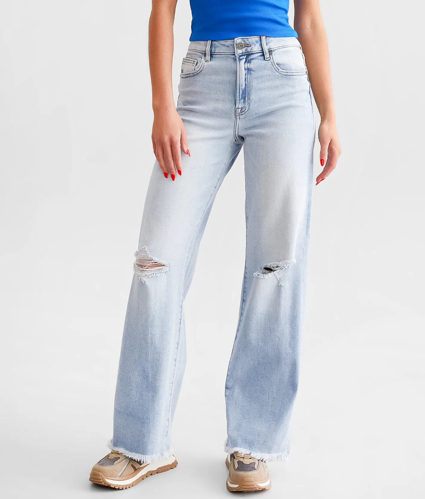 HIDDEN Logan Dad Stretch Jean Medium Light Hot