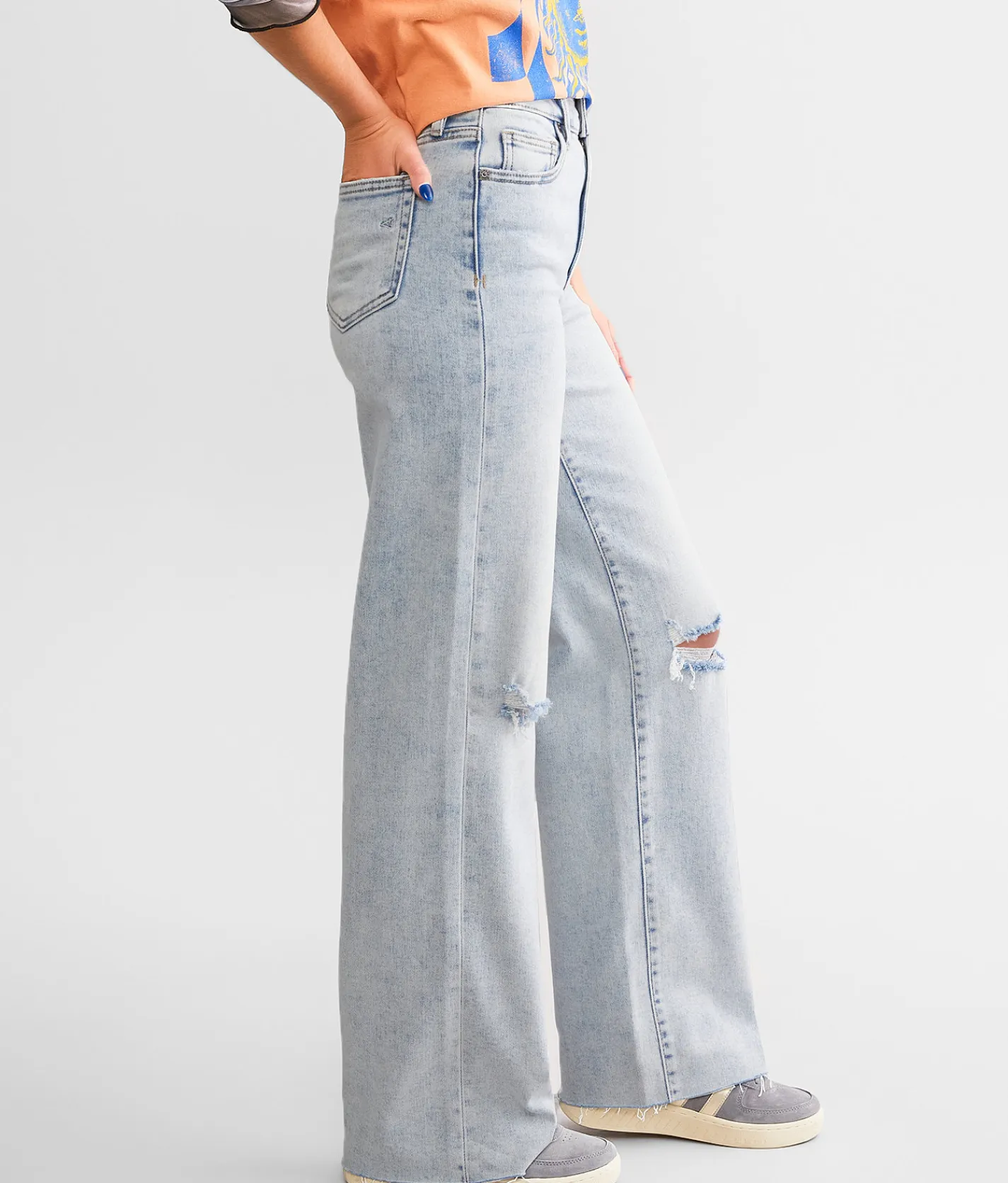 Jeans|Bottoms | HIDDEN Logan Dad Stretch Jean Light