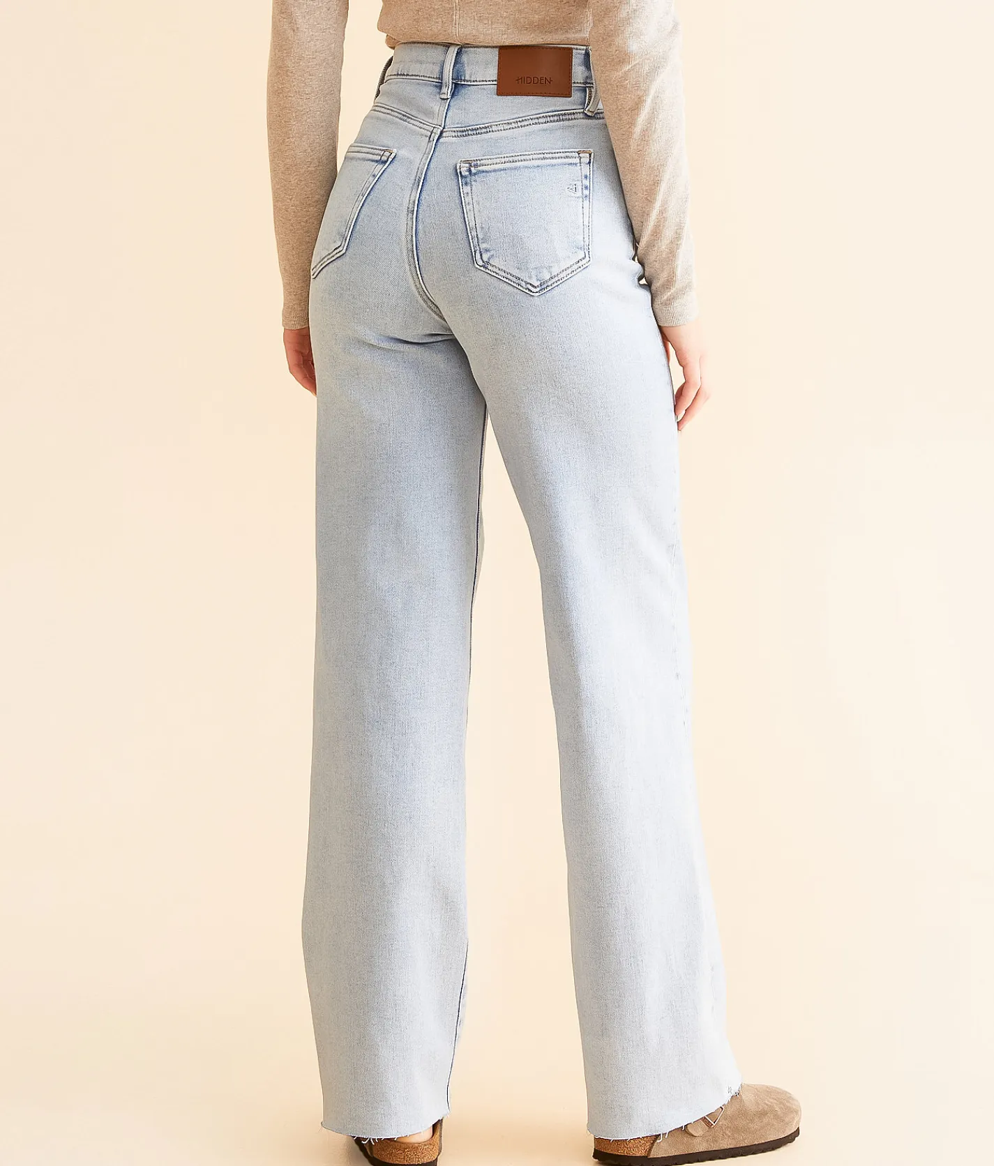 Jeans|Bottoms | HIDDEN Logan Dad Stretch Jean Light