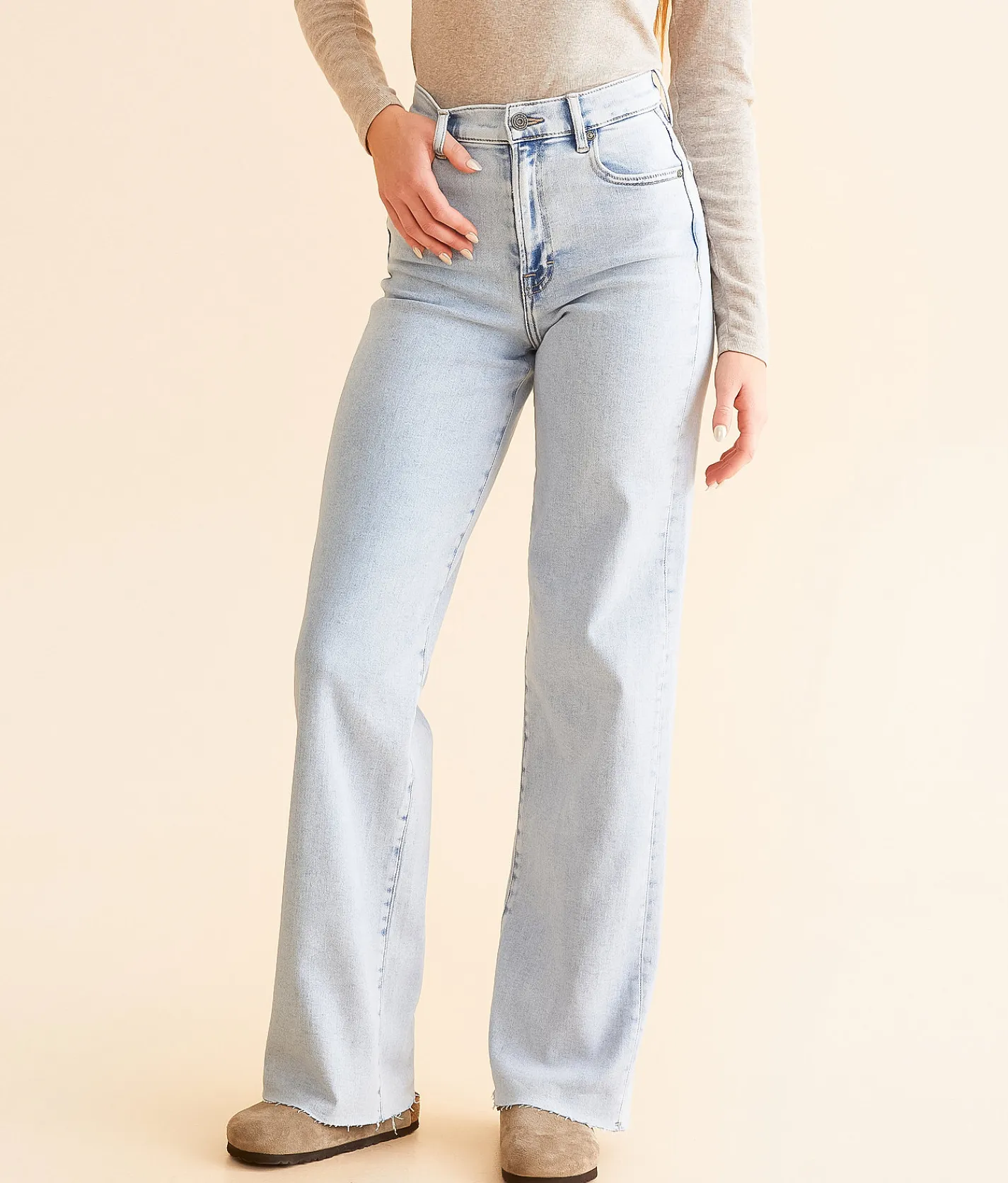 Jeans|Bottoms | HIDDEN Logan Dad Stretch Jean Light