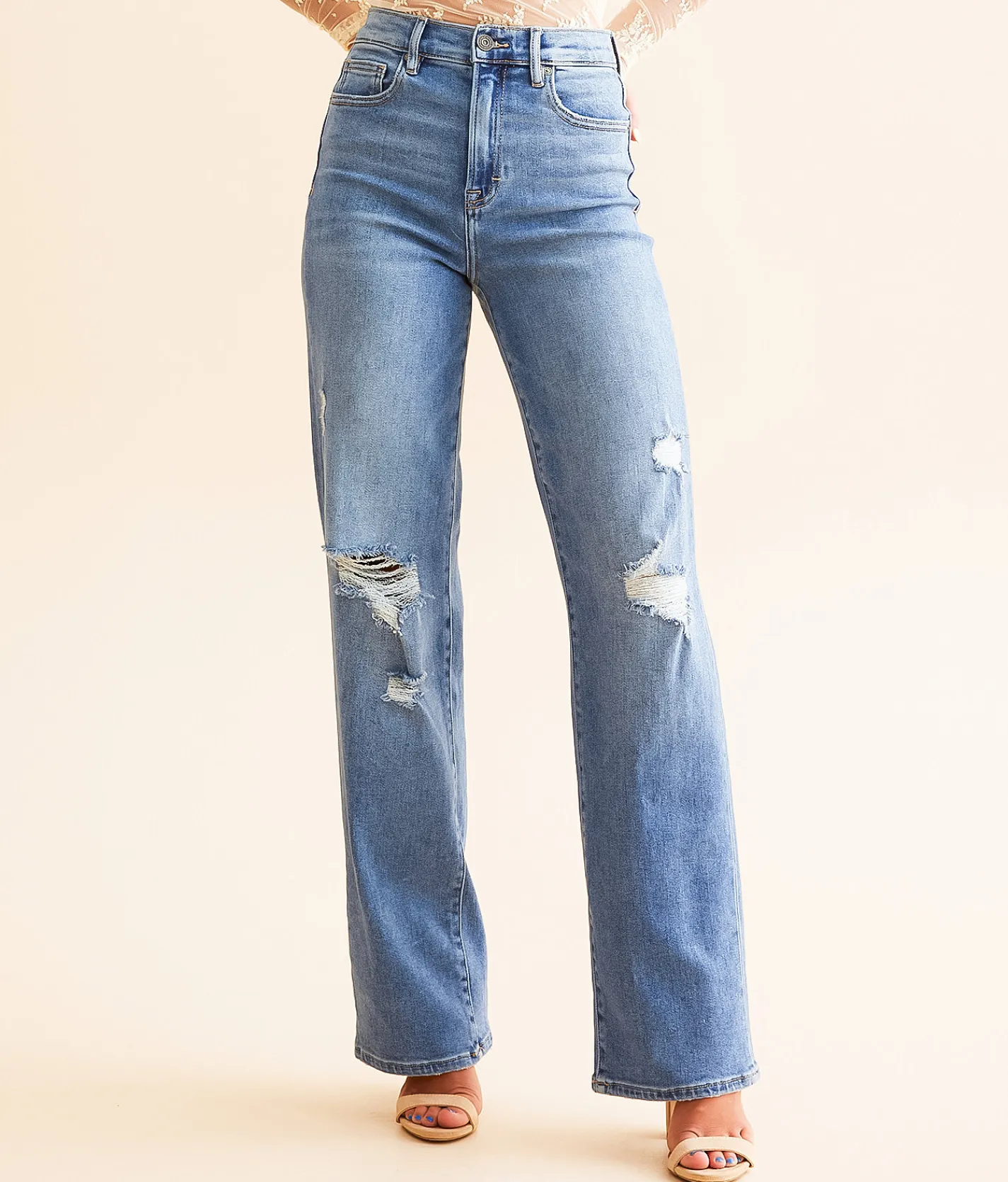 HIDDEN Logan Dad Stretch Jean Medium Clearance