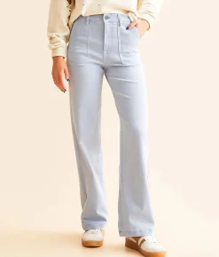 Jeans|Bottoms | HIDDEN Logan Dad Stretch Jean Vapor Blue