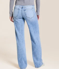 Jeans | HIDDEN Logan Rhinestone Dad Stretch Jean Light Rhinestone