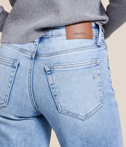 Jeans | HIDDEN Logan Rhinestone Dad Stretch Jean Light Rhinestone