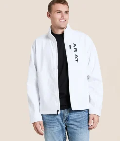 Ariat Logan Softshell Jacket White Discount