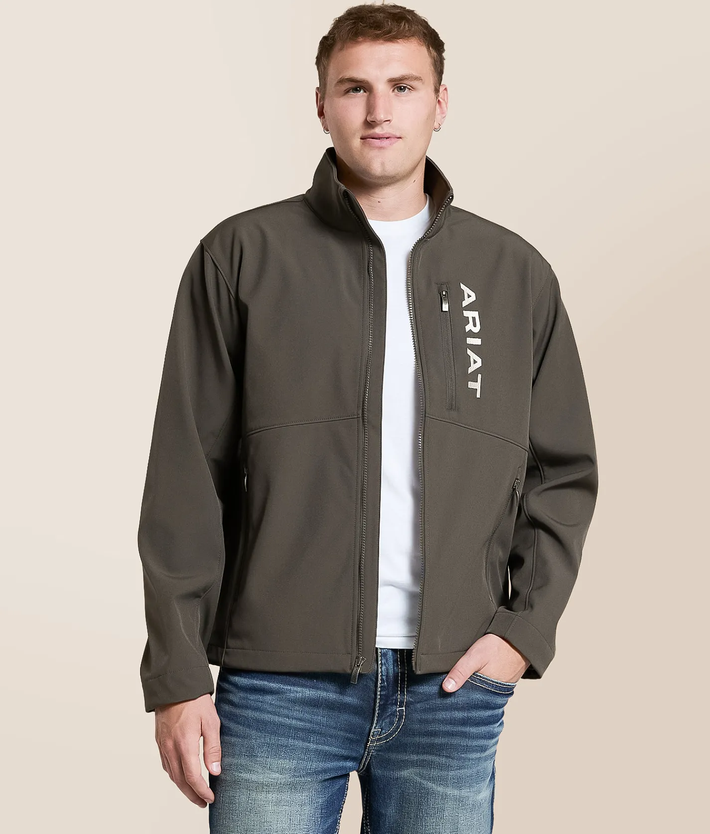 Ariat Logan Softshell Jacket Raven Clearance