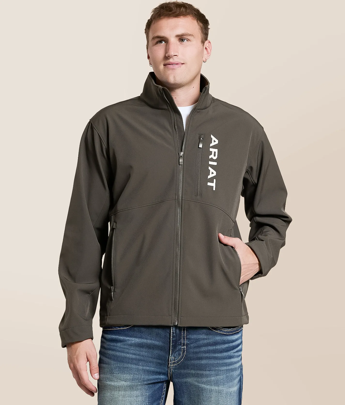 Ariat Logan Softshell Jacket Raven Clearance