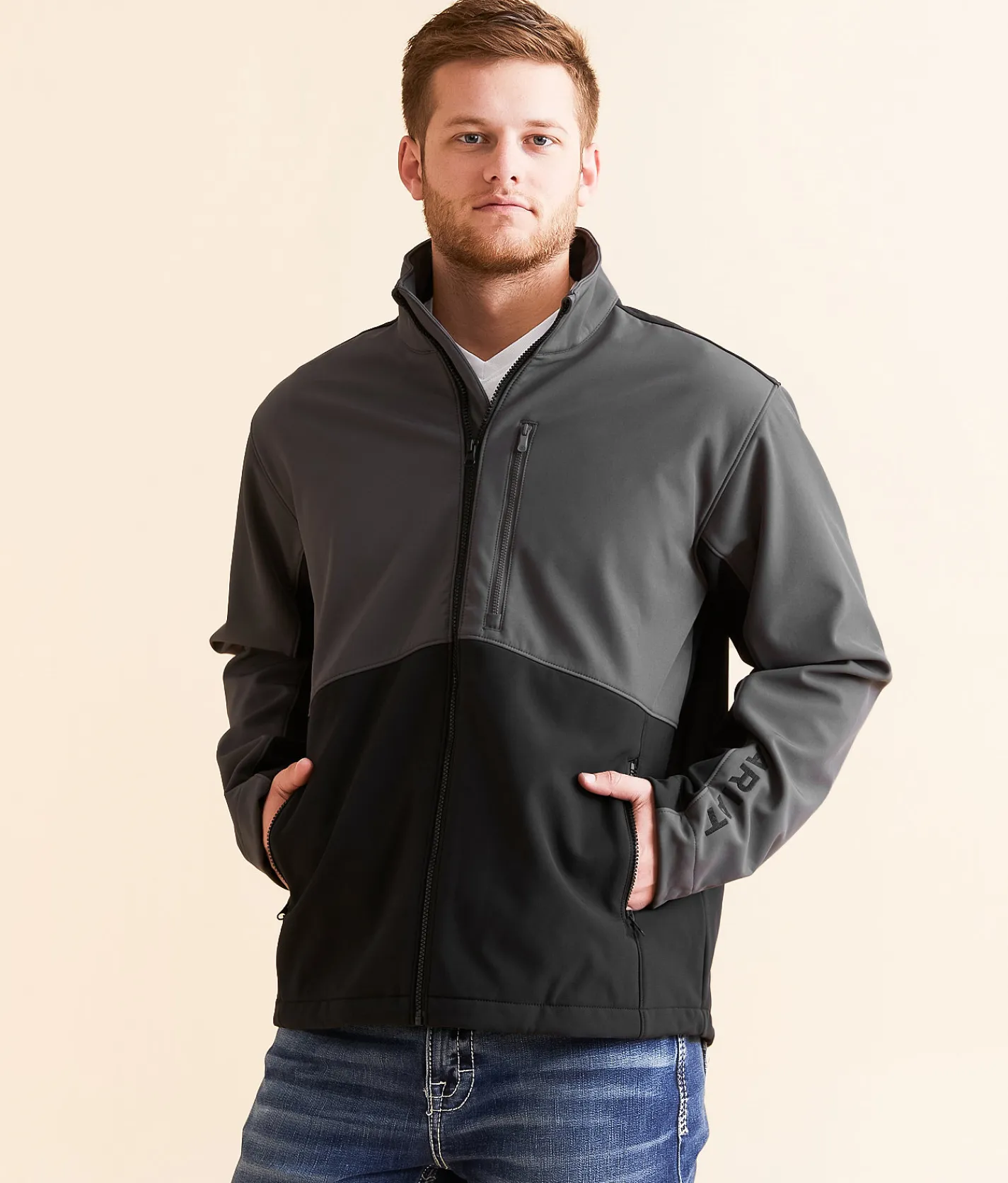 Ariat Logan Softshell Tech Jacket Grey Best