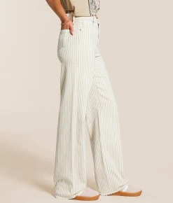 HIDDEN Logan Striped Dad Stretch Jean Chasing Sunsets Clearance