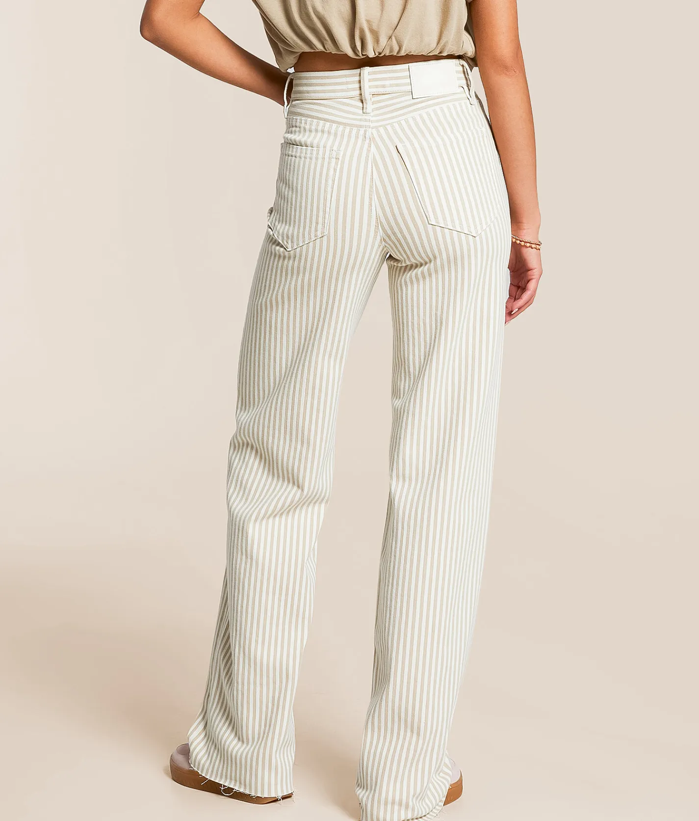 HIDDEN Logan Striped Dad Stretch Jean Chasing Sunsets Clearance