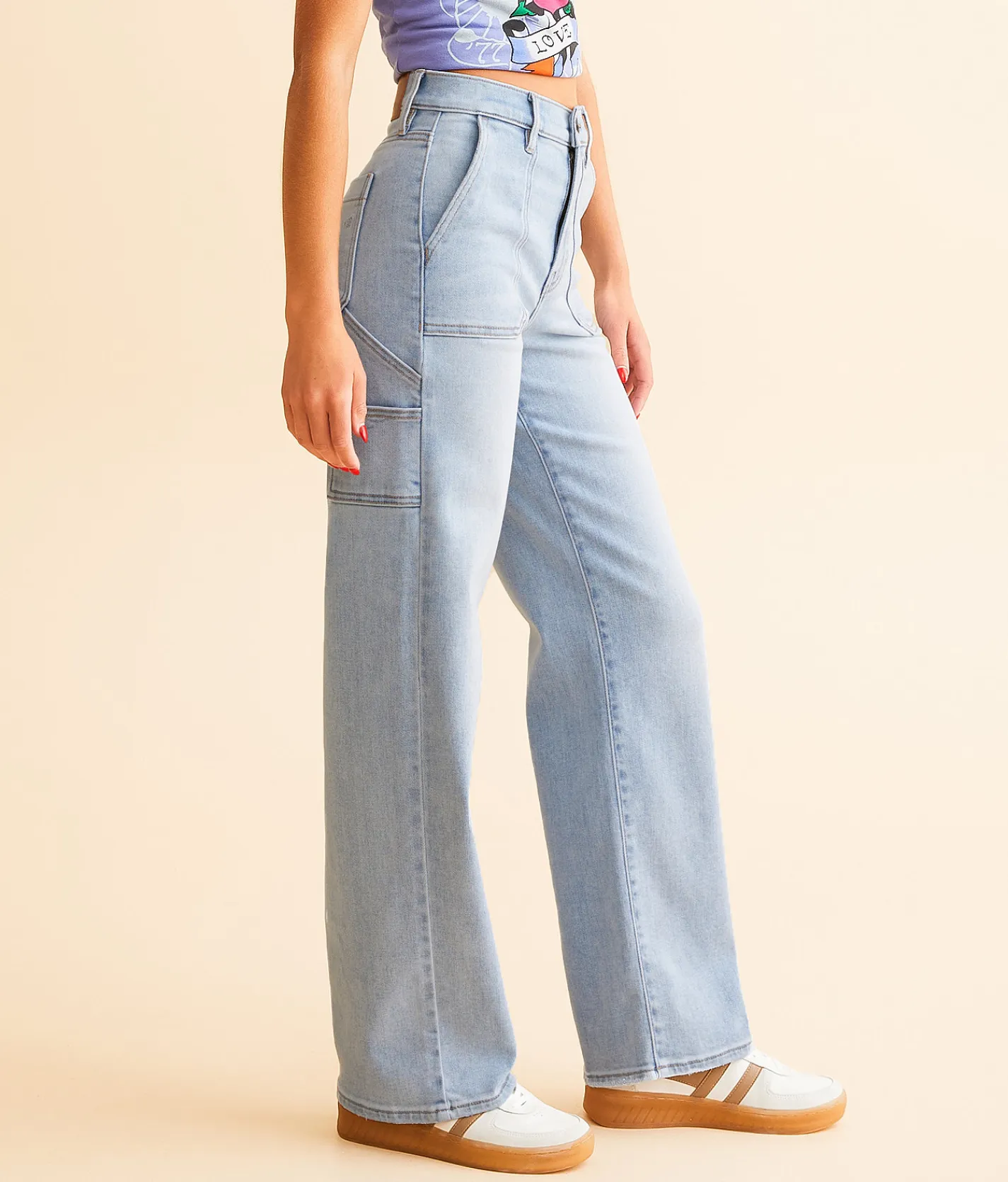 Jeans|Bottoms | HIDDEN Logan Utility Stretch Jean Light