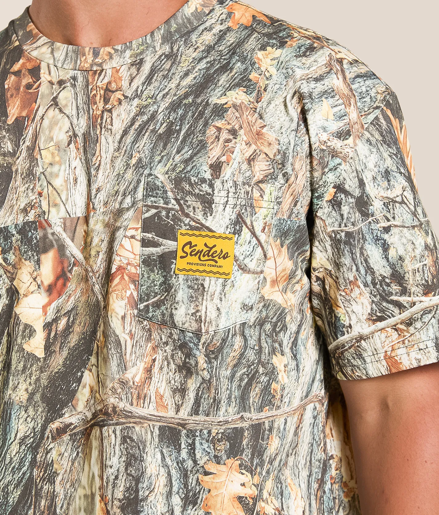 Sendero Provisions Co. Logo Camo T-Shirt Will Tree Camo New