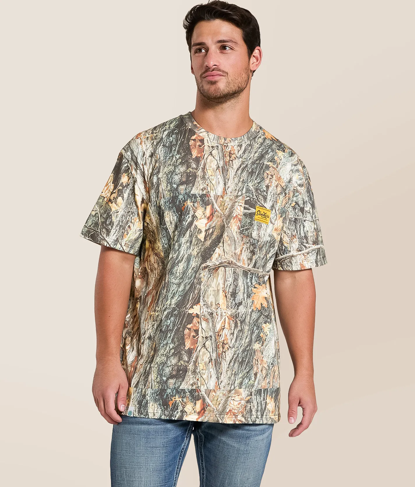 Sendero Provisions Co. Logo Camo T-Shirt Will Tree Camo New
