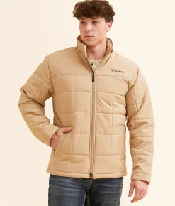 Ariat Logo Crius Insulated Jacket Cornstalk Heather Online