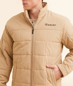 Ariat Logo Crius Insulated Jacket Cornstalk Heather Online