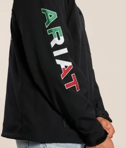 Tops|Coats & Jackets | Ariat Logo 2.0 Mexico Softshell Jacket Black
