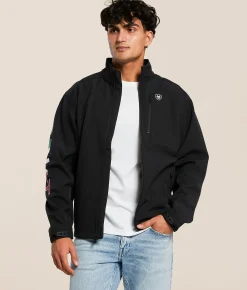 Tops|Coats & Jackets | Ariat Logo 2.0 Mexico Softshell Jacket Black